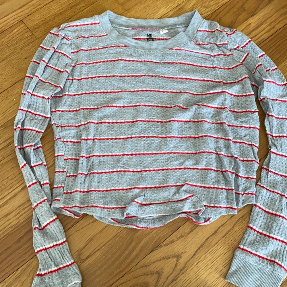 Me to We Striped long sleeve shirt